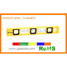 Nível de plástico com preços baratos YJ-AL0618